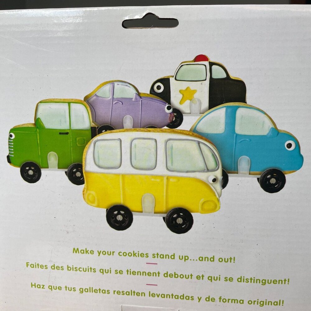 Bakelicious Cars Cookie Feet (Cars) Cookie Cutters